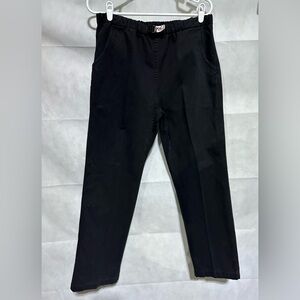 Vintage Gramicci Original Freedom Mens Pants Hiking Black Belted Medium 31” L